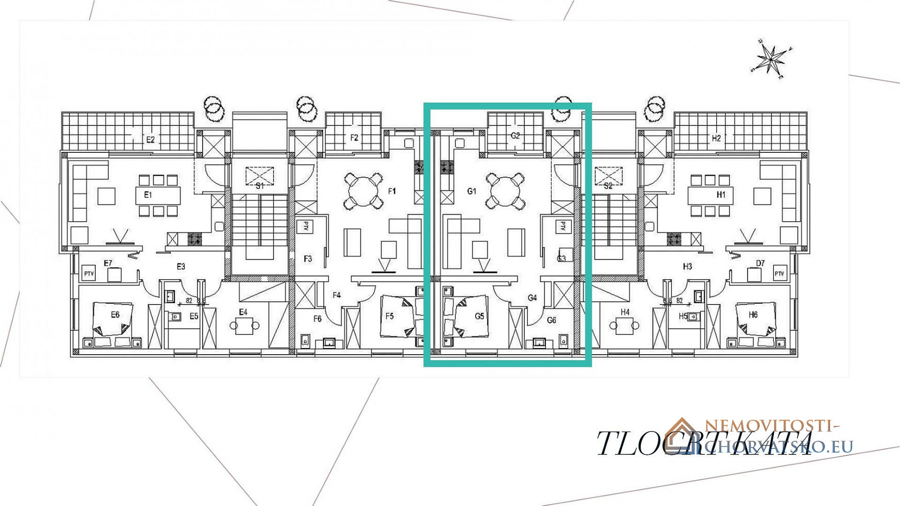 Prodej bytu 2+kk 61 m² - Visning 4
