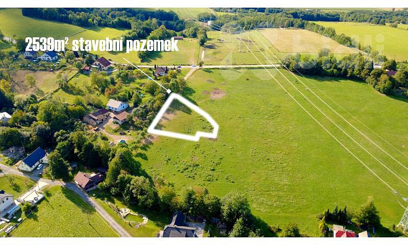 Prodej stavebního pozemku 2 539 m²