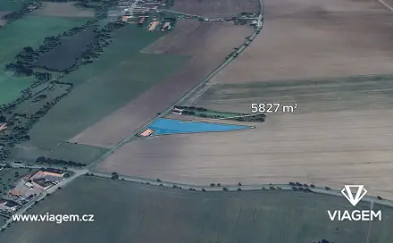 Prodej zahrady 1 456 m², Rosice, okres Chrudim
