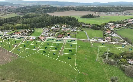 Prodej stavebního pozemku 983 m², Příbram