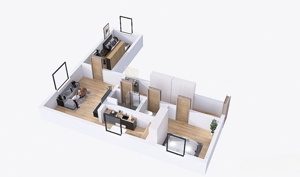 Prodej bytu 3+1 72 m², Kašperské Hory – náhled fotky 3