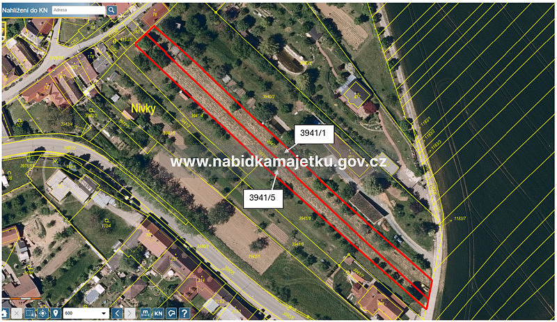 Prodej zahrady 2 413 m²