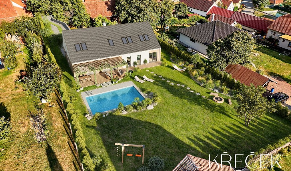 Prodej stavebního pozemku 1 792 m², Kaly – náhled fotky 2