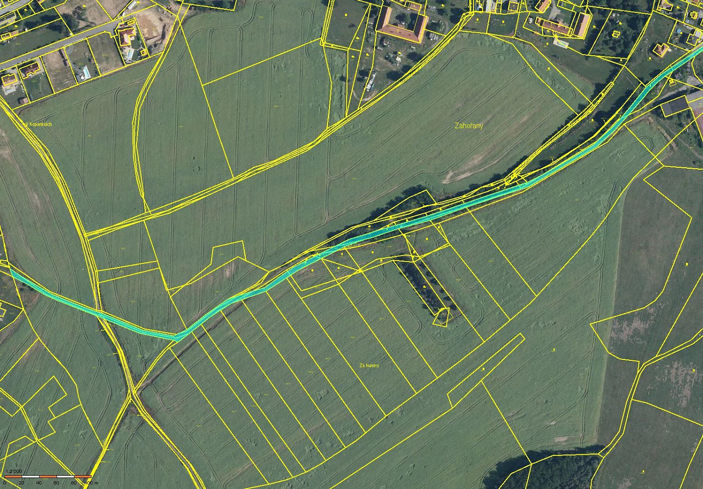 Prodej pole 5 303 m²