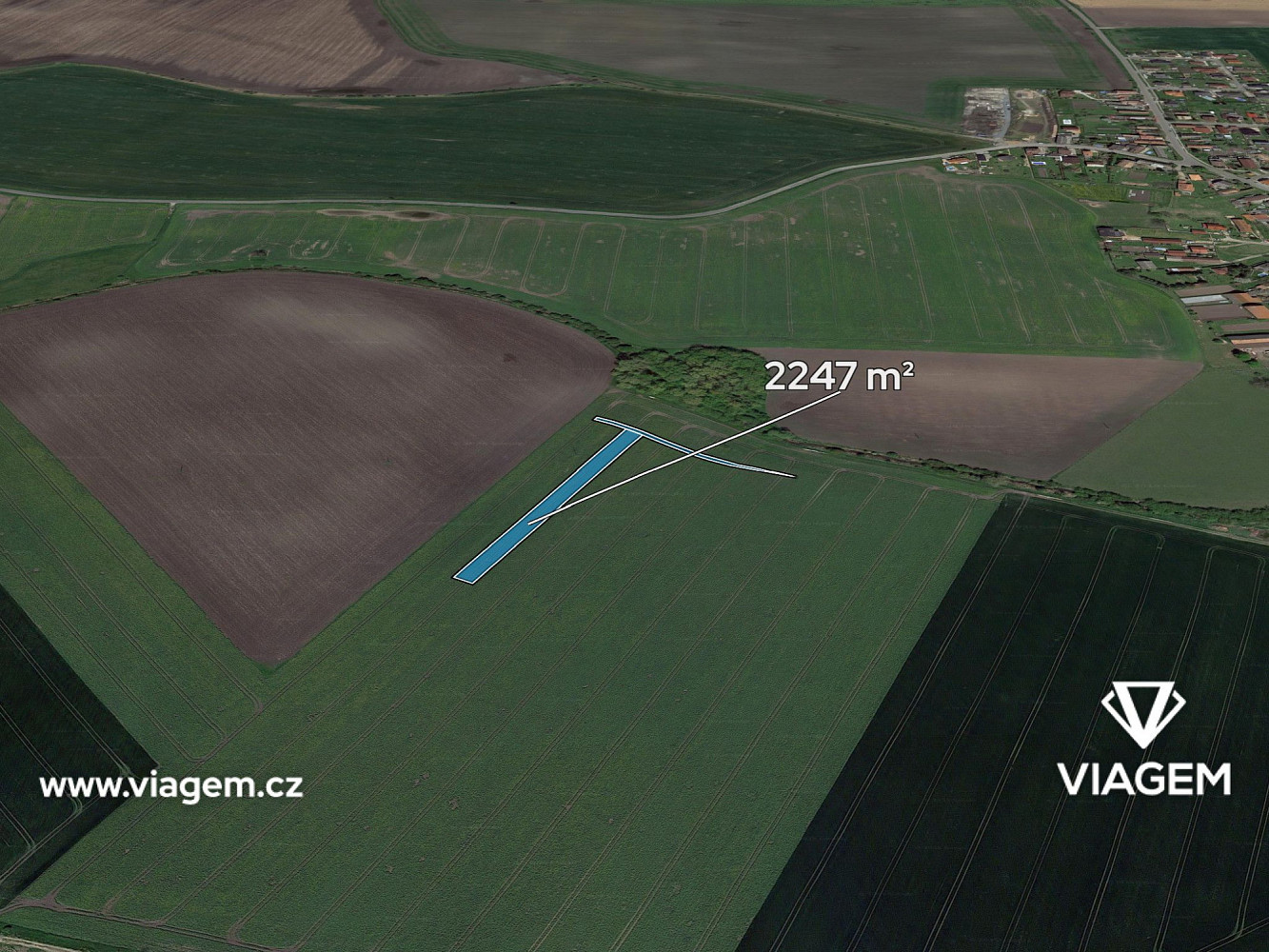 Prodej pole 1 438 m²