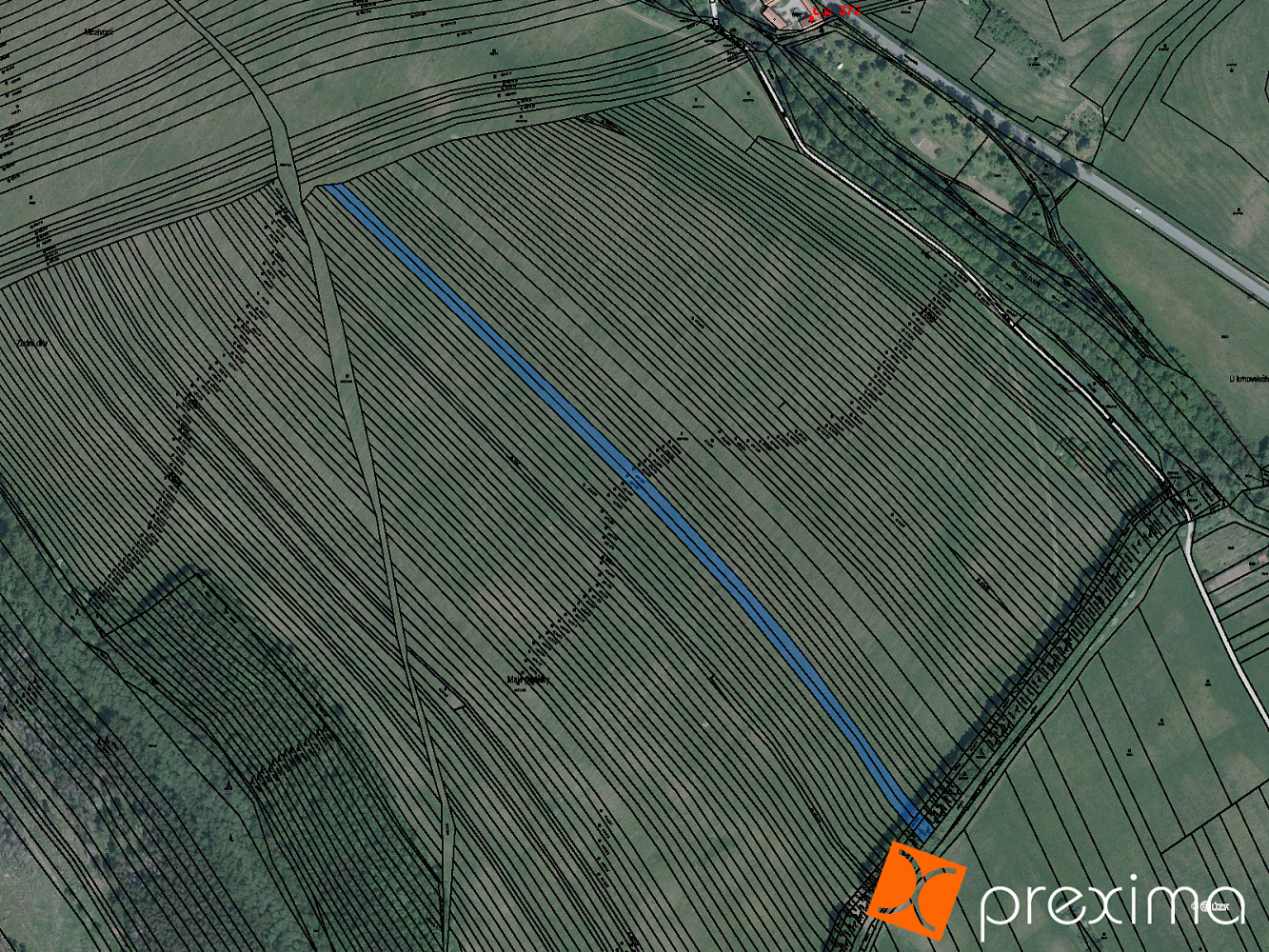 Prodej pozemku 881 m²
