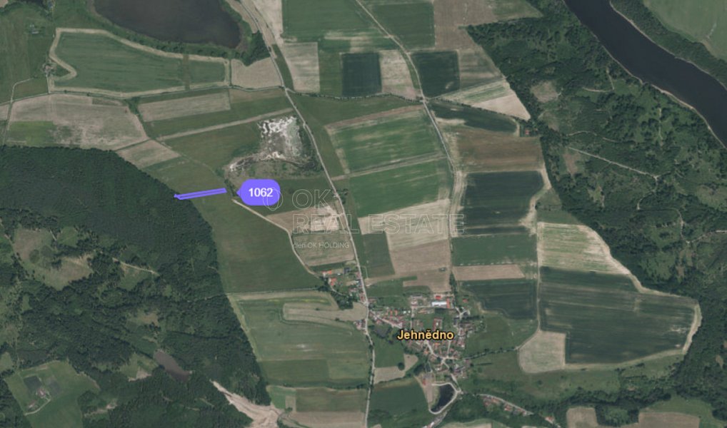 Prodej pole 26 614 m², Albrechtice nad Vltavou – náhled fotky 3