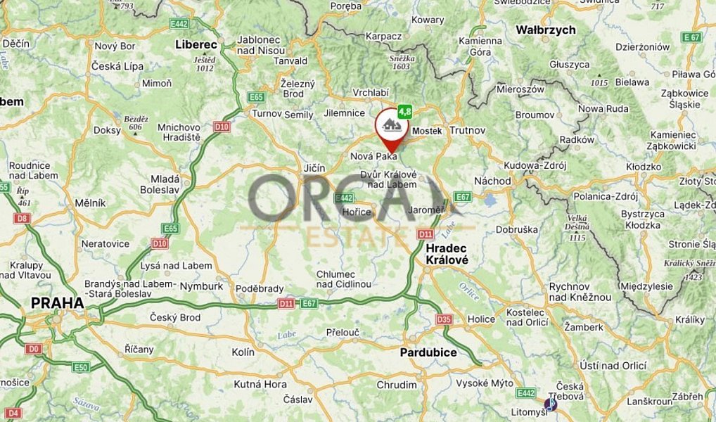 Prodej louky 9 209 m², Mostek – náhled fotky 4