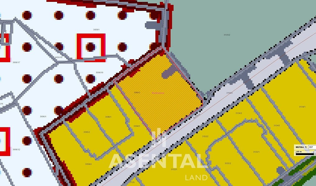 Prodej stavebního pozemku 1 366 m², Ostrava – náhled fotky 2