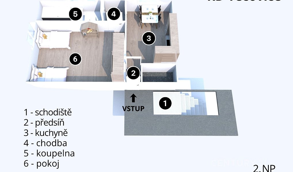 Prodej domu 170 m² s pozemkem 2 715 m², Tečovice – náhled fotky 5