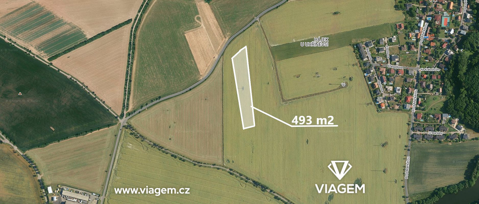 Prodej pole 493 m² – fotografie 2
