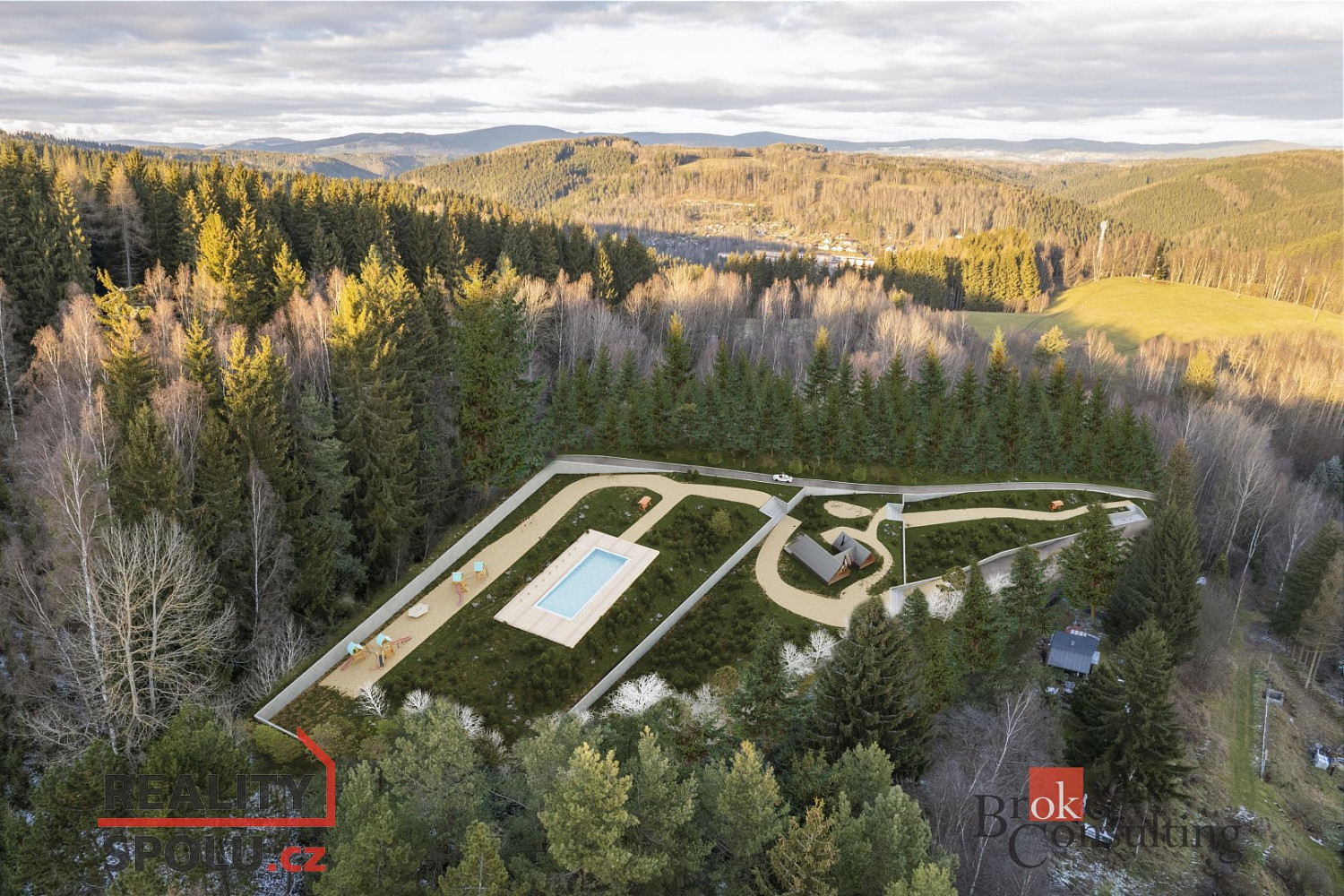 Prodej stavebního pozemku 8 397 m² – fotografie 3