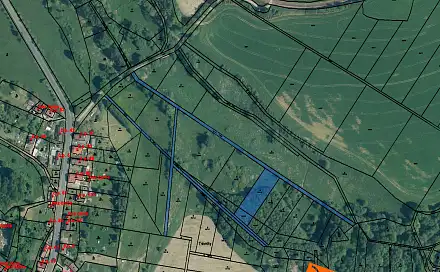 Prodej pozemku 8 231 m², Oselce, okres Plzeň-Jih