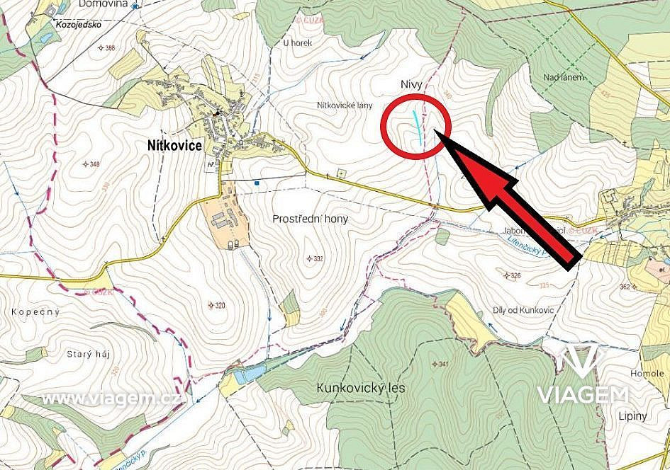 Prodej pole 879 m² – fotografie 4