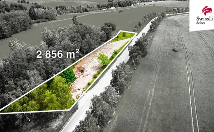 Prodej komerčního pozemku 2 856 m², Kunžak, okres Jindřichův Hradec