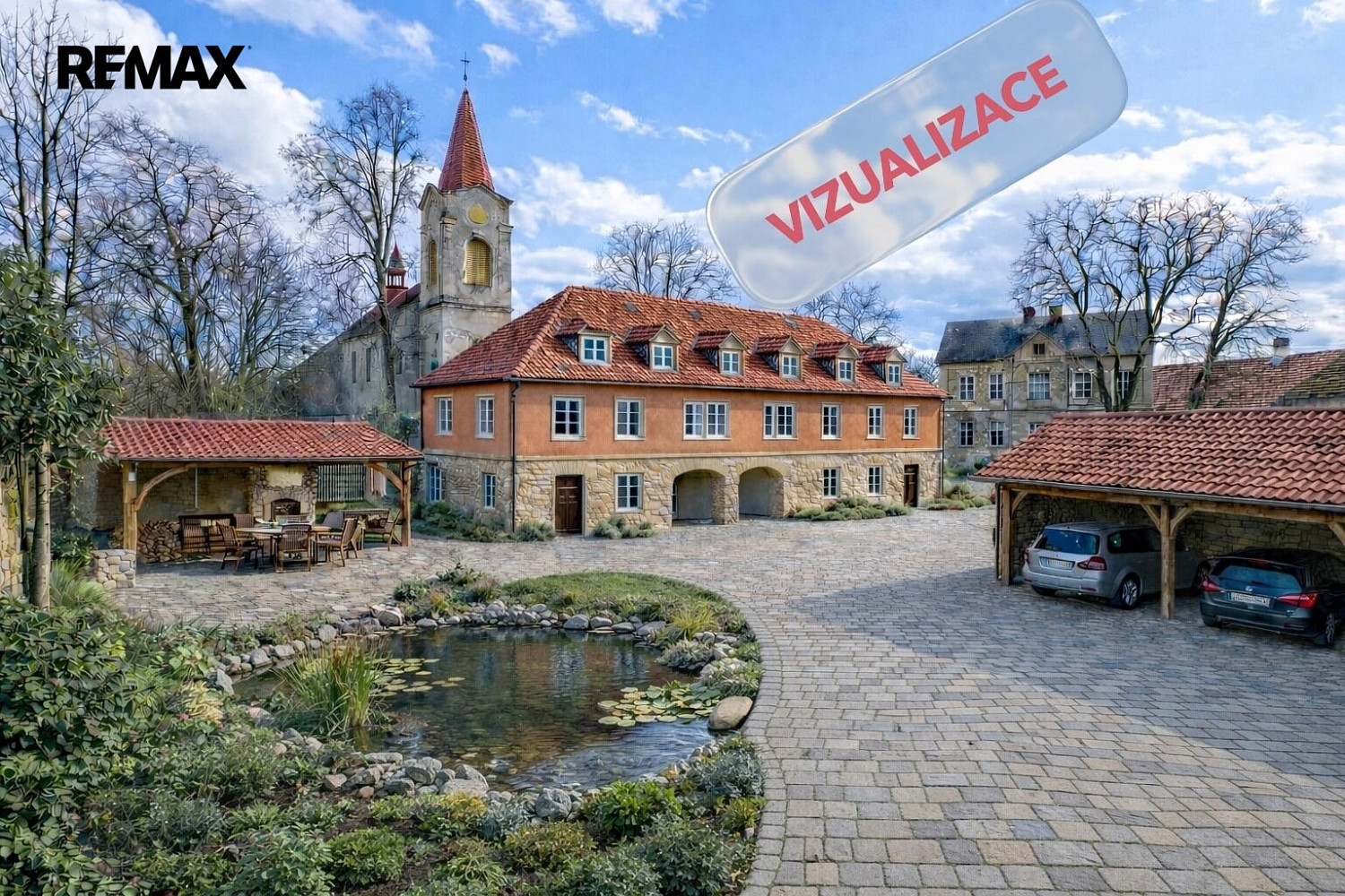 Prodej domu 419 m² s pozemkem 1 747 m²