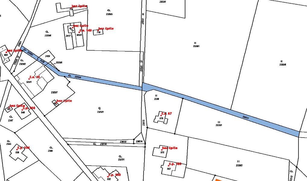Prodej stavebního pozemku 225 m², Pěnčín – náhled fotky 2
