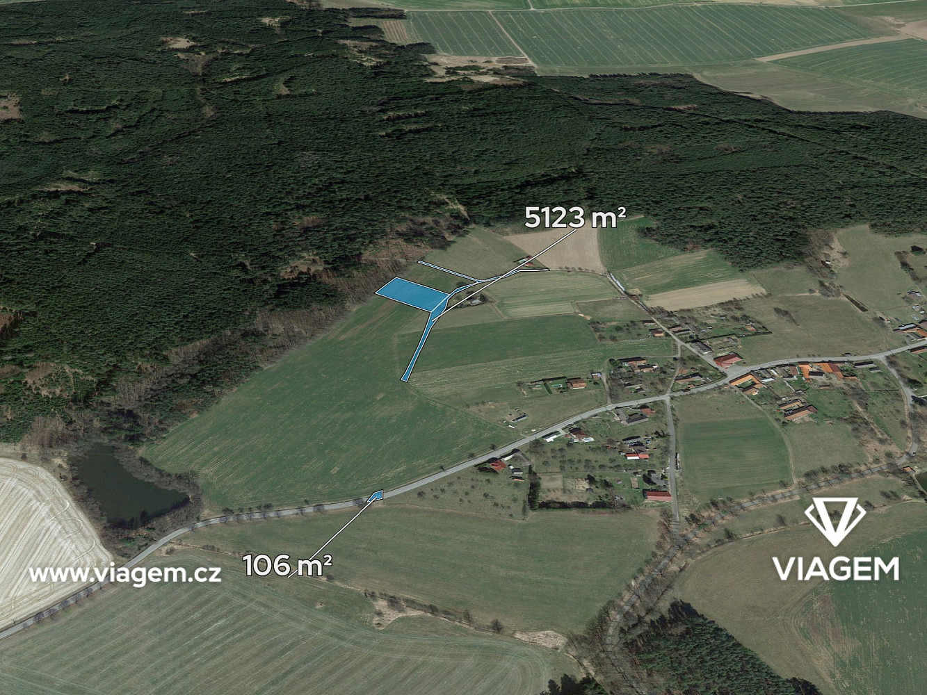 Prodej pole 571 m²