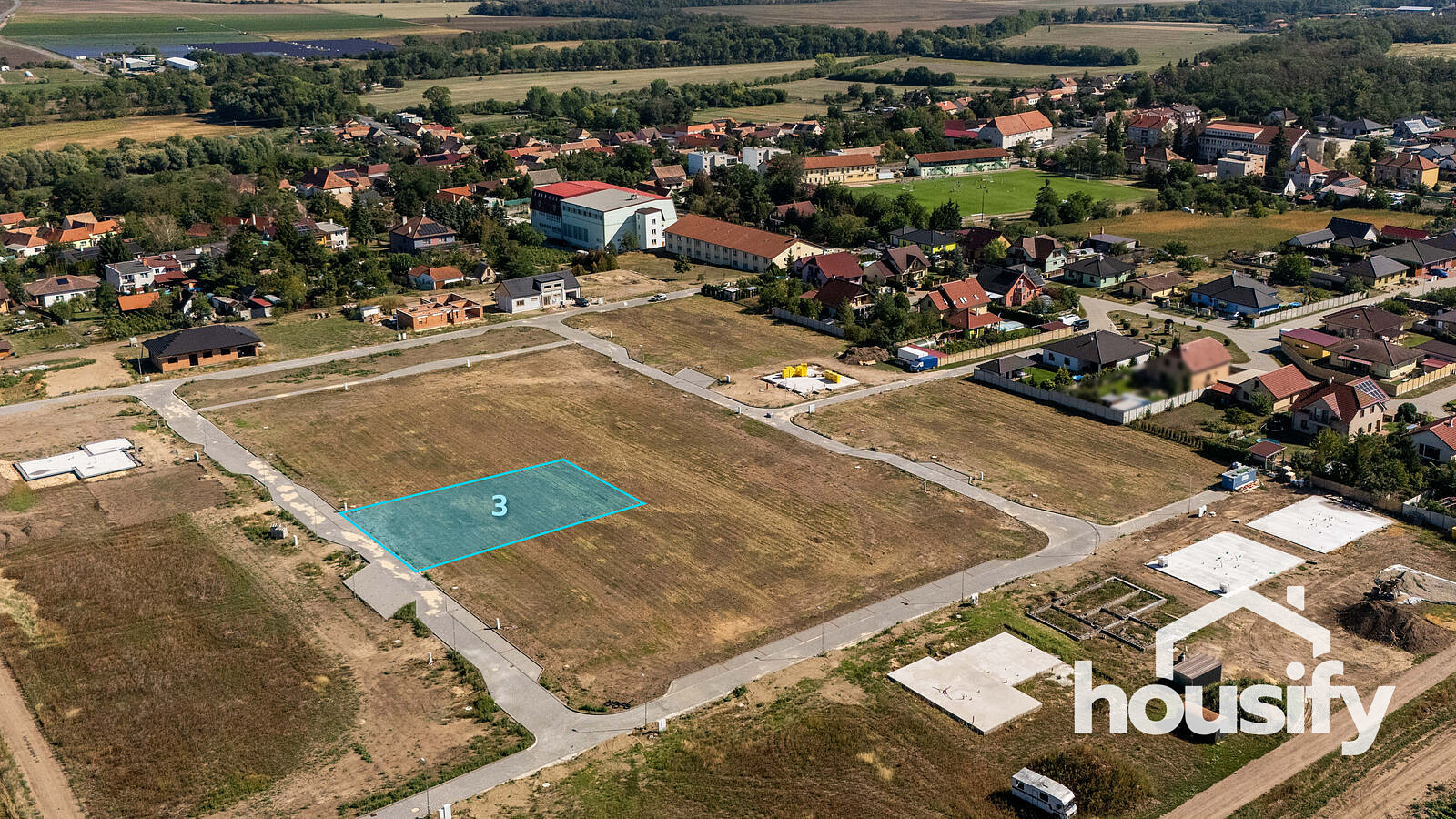 Prodej stavebního pozemku 864 m²