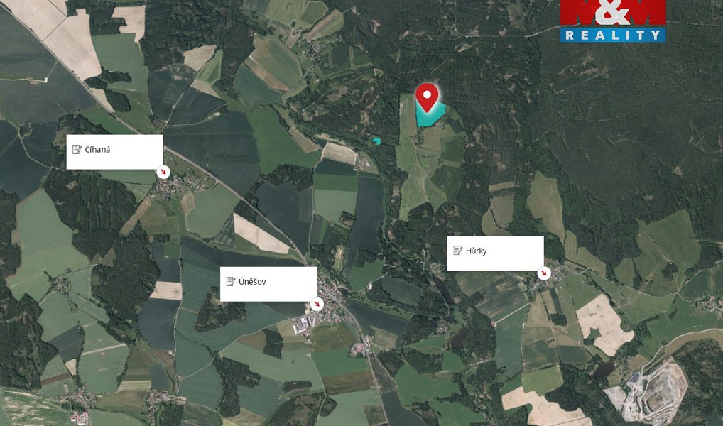 Prodej pole 98 041 m², Úněšov – náhled fotky 3