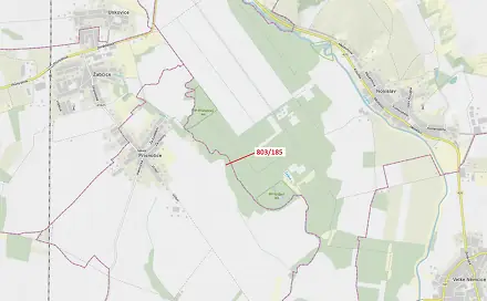 Dražba lesa 31 m², Přísnotice