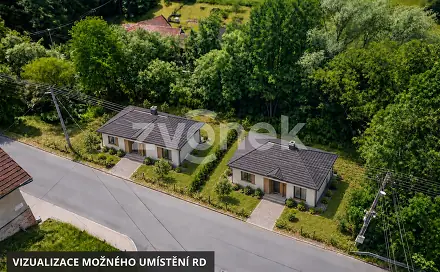 Prodej stavebního pozemku 892 m², Ublo, okres Zlín
