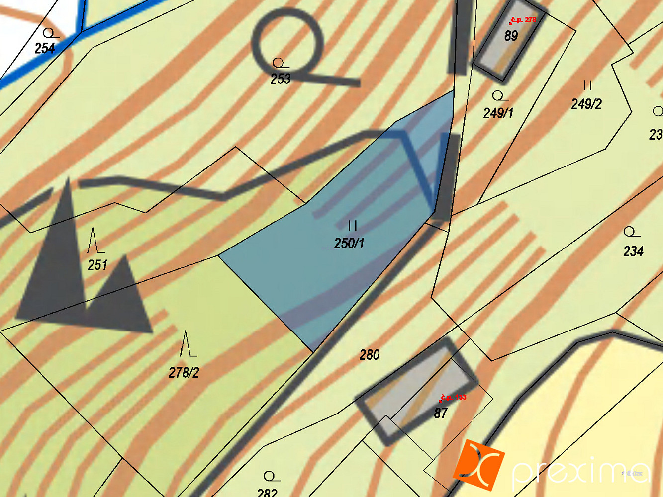 Prodej pozemku 430 m² — photo 3
