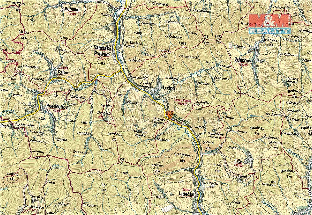 Prodej lesa, 8547 m², Lužná – další