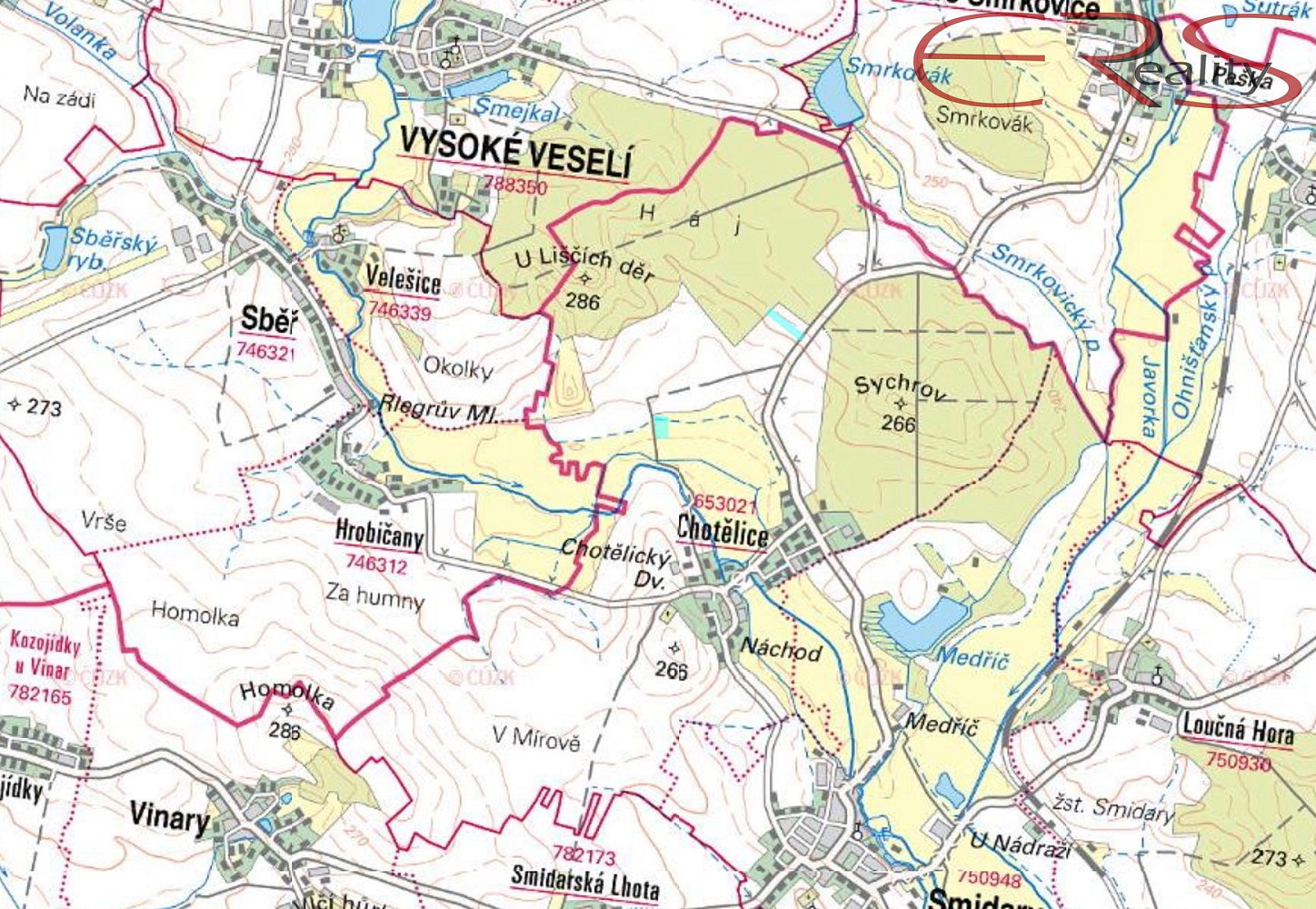 Prodej pole 18 591 m²