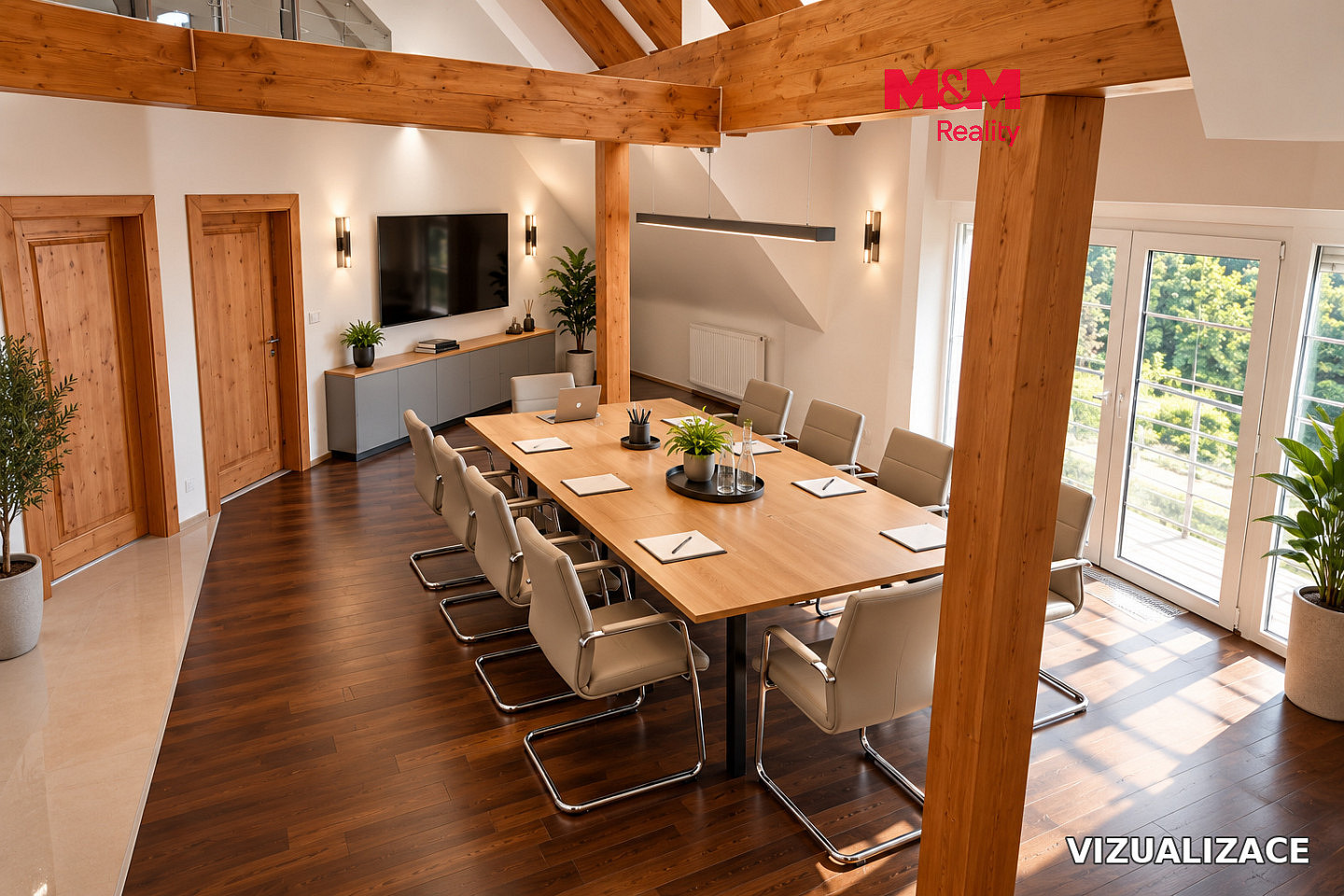 Pronájem kanceláře 162 m²