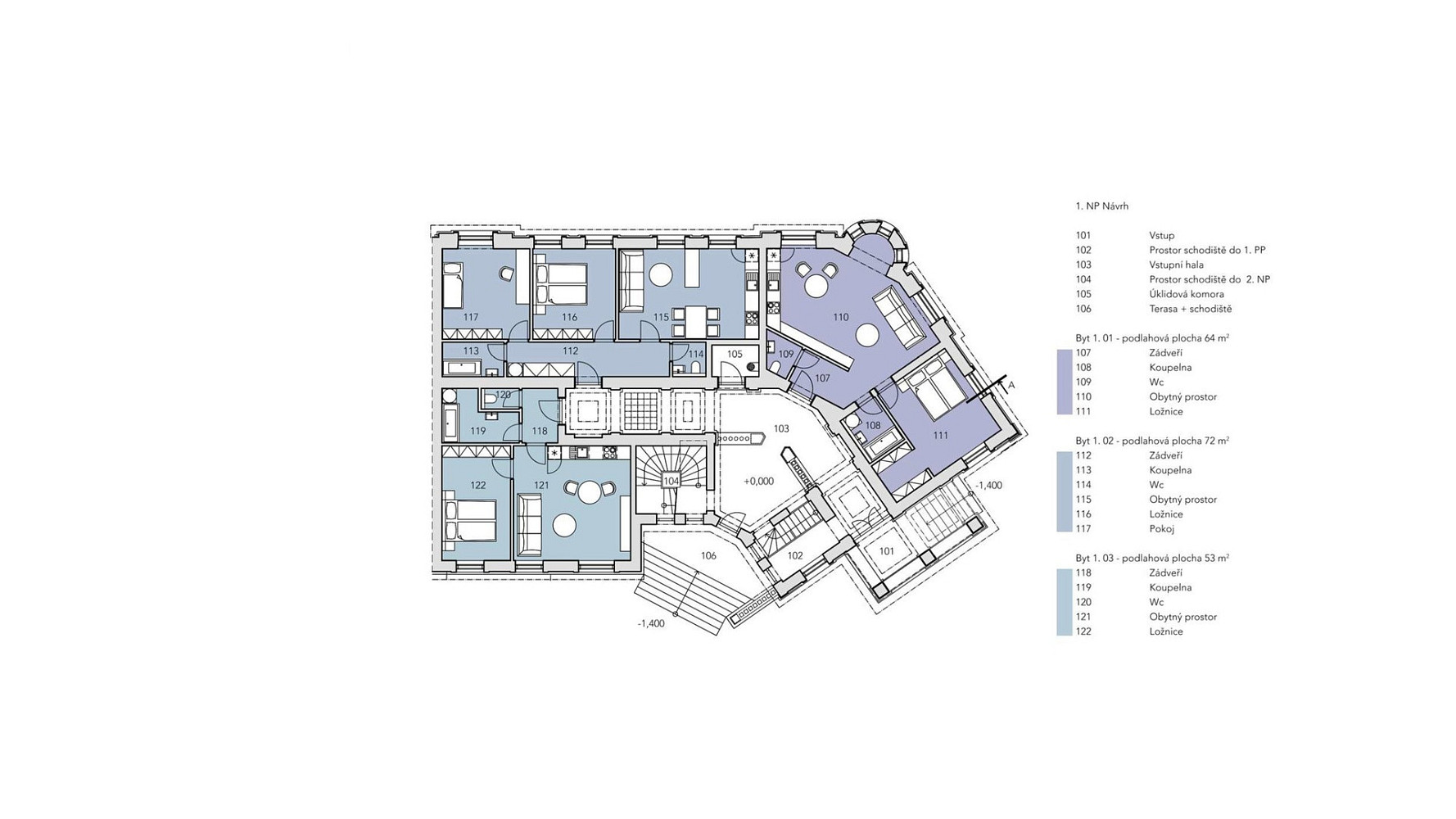 Prodej nájemního domu, činžáku 378 m² – fotografie 4
