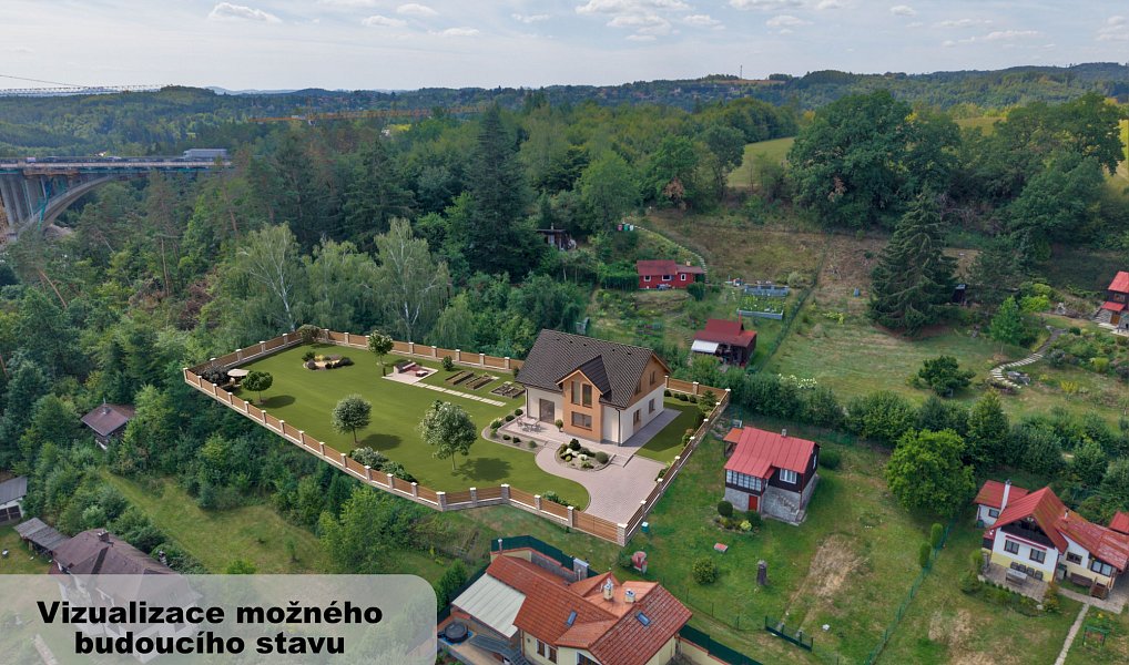 Prodej stavebního pozemku 1 897 m², Hrusice – náhled fotky 2