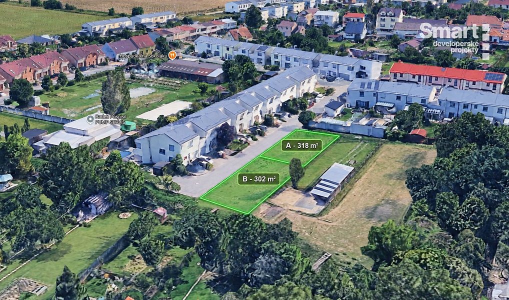 Prodej stavebního pozemku 302 m², Olomouc – náhled fotky 3