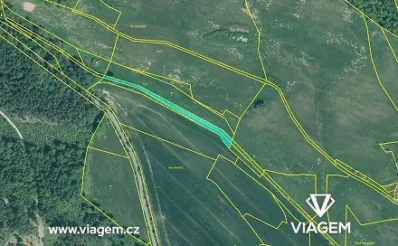 Prodej pole 1 797 m², Čížová, okres Písek