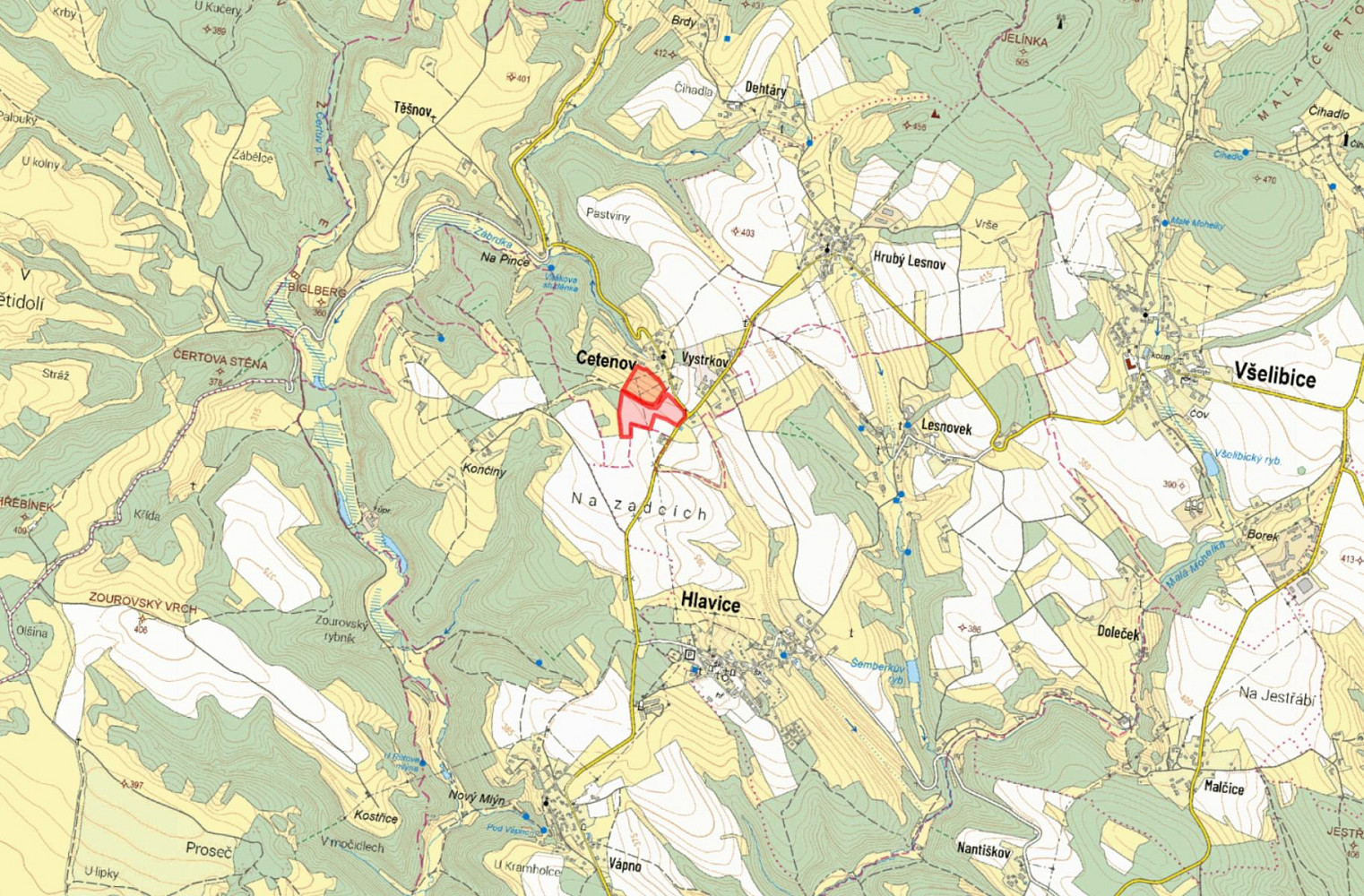 Prodej pole 26 253 m² – fotografie 2