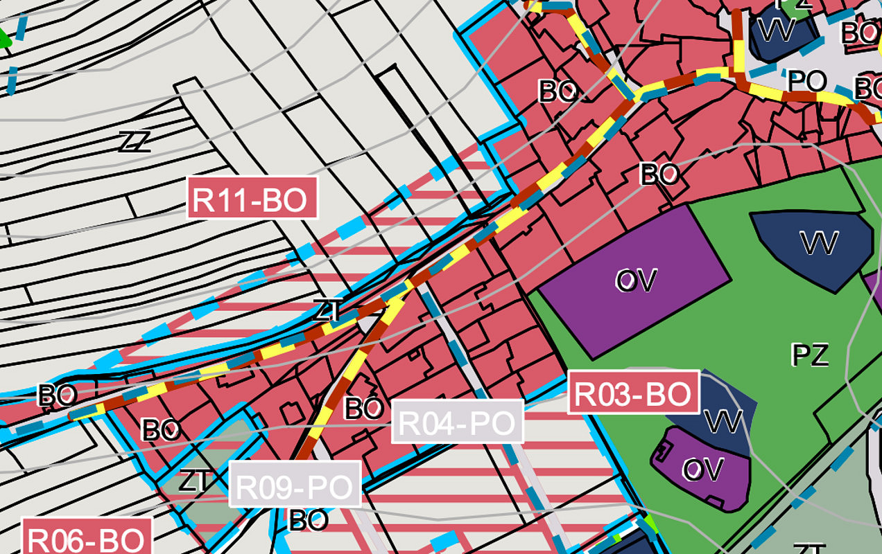 Prodej stavebního pozemku 620 m² – fotografie 3