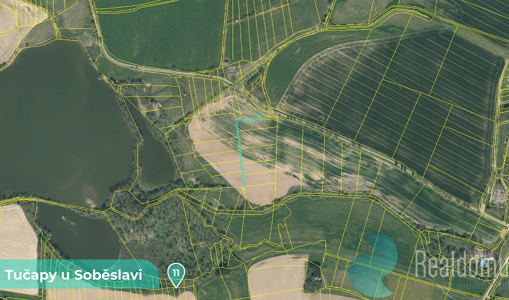 Prodej louky 11 561 m², Tučapy – náhled fotky 12