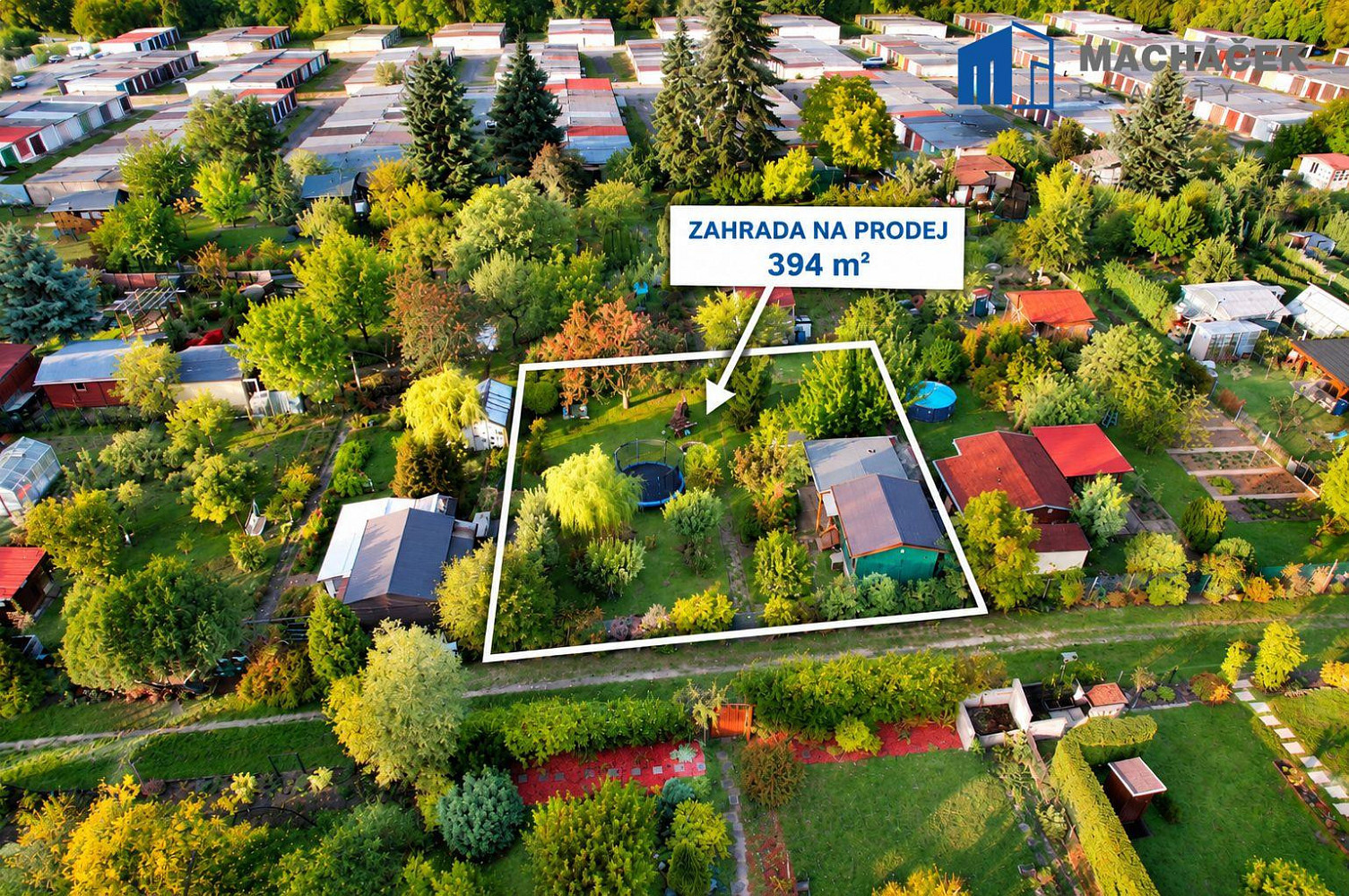 Prodej zahrady 381 m²