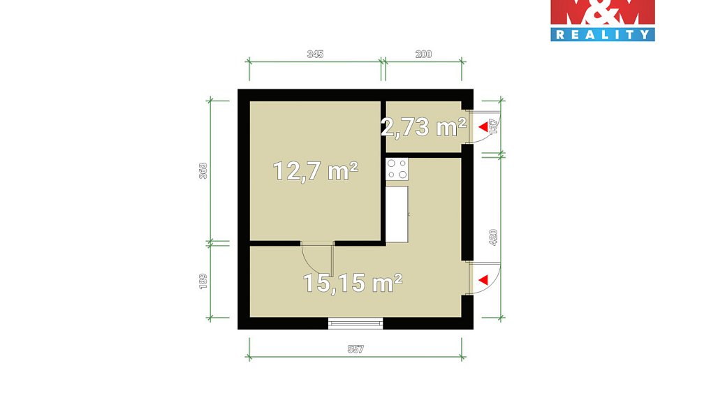 Prodej chaty/chalupy 30 m² s pozemkem 30 m², Štěnovice – náhled fotky 2