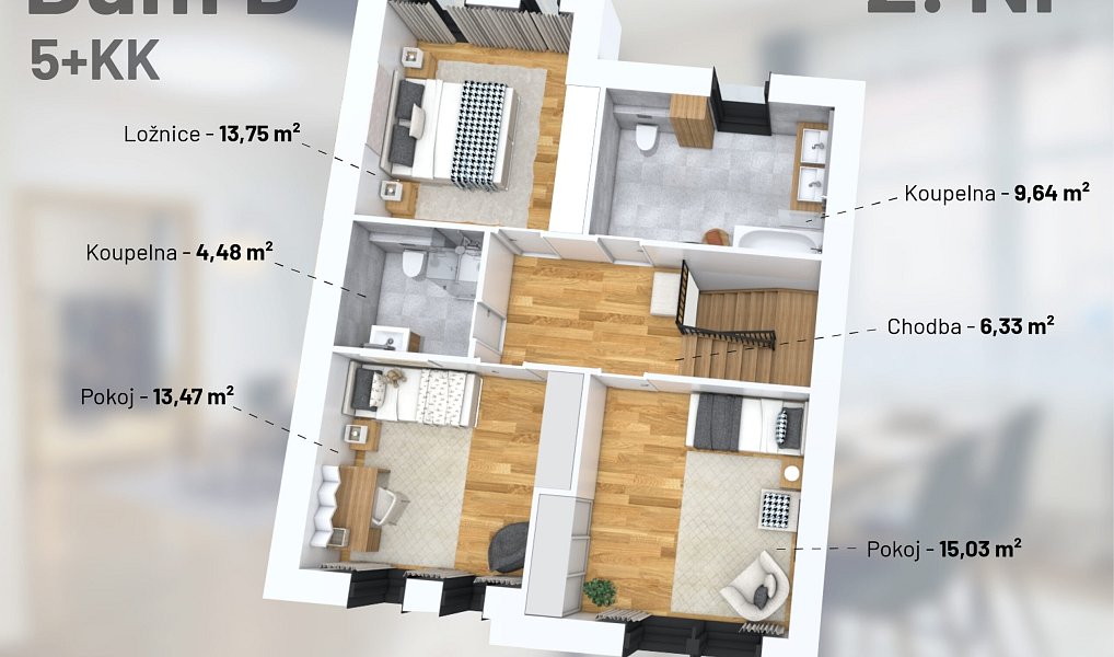 Prodej domu 135 m² s pozemkem 200 m², Bašť – náhled fotky 11