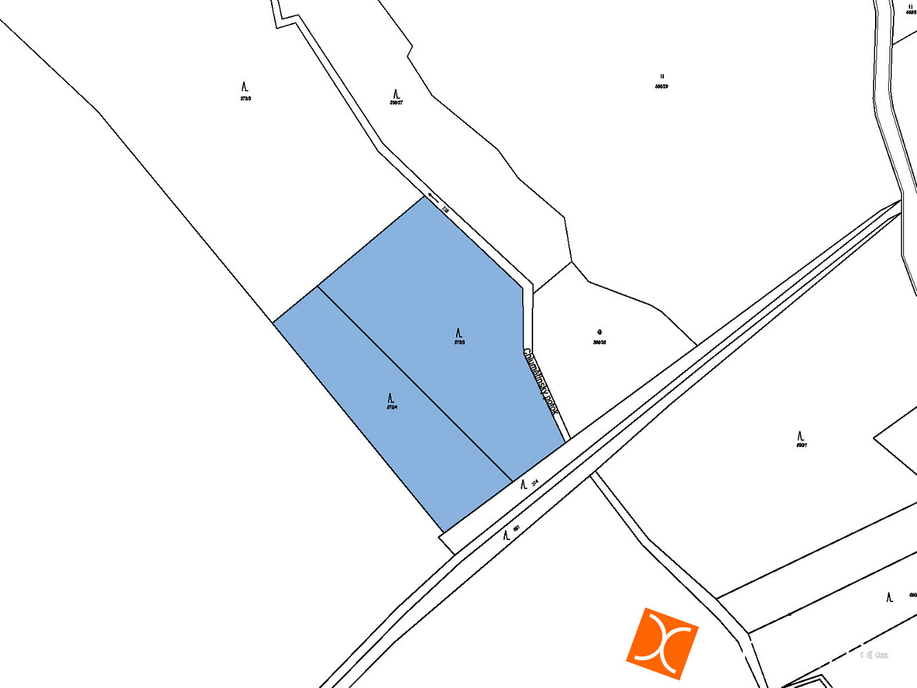 Prodej lesa 2 269 m² – fotografie 2
