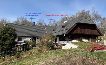 Prodej chaty/chalupy 150 m² s pozemkem 8 365 m², Stachy - Úbislav, okres Prachatice