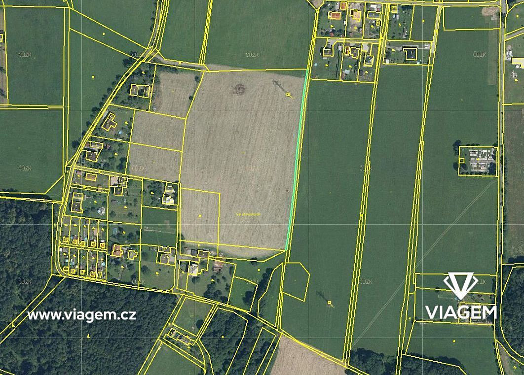 Prodej pole 222 m² – pohled 2