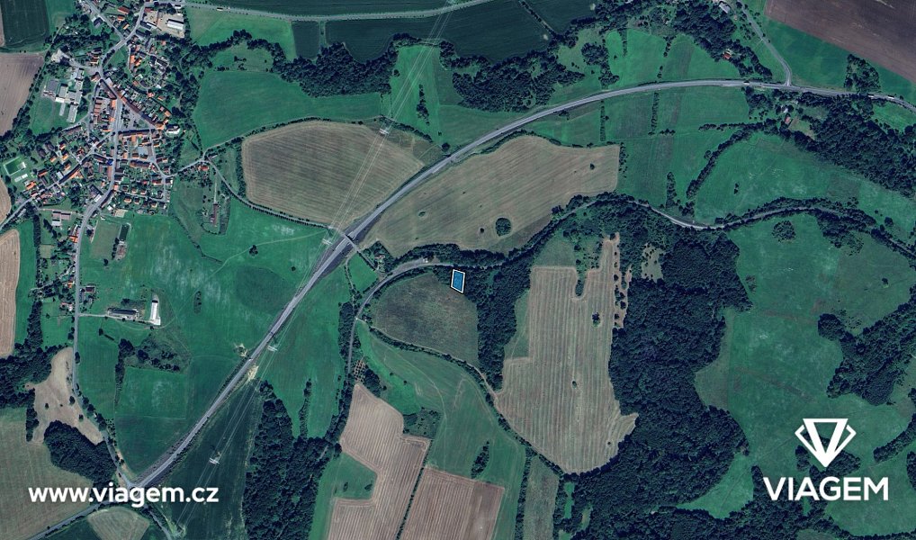 Prodej pole 482 m², Kravaře – náhled fotky 3