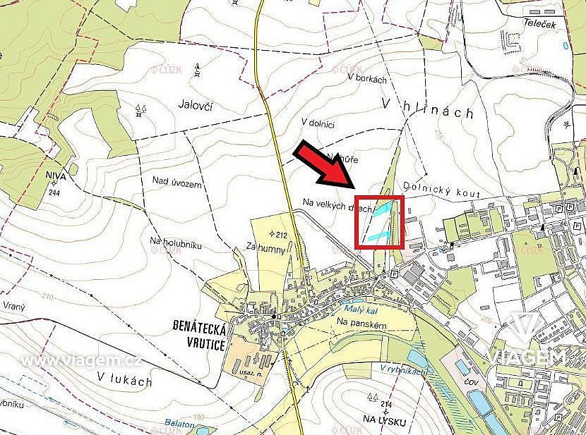 Prodej stavebního pozemku 2 854 m² – fotografie 4