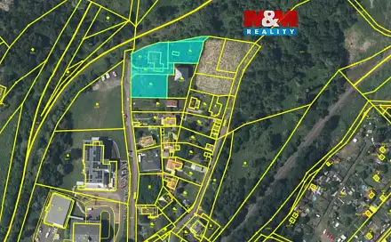 Prodej stavebního pozemku 2 629 m², Dubí, okres Teplice