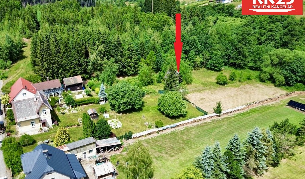 Prodej zahrady 1 072 m², Valy – náhled fotky 3