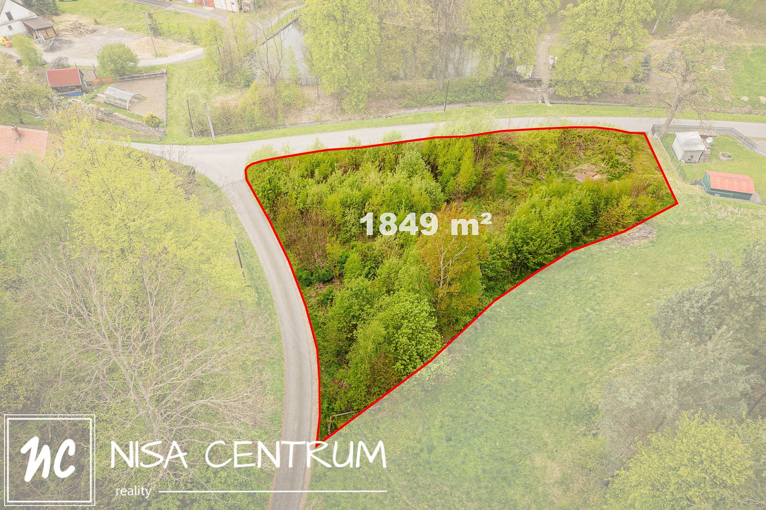 Prodej stavebního pozemku 1 849 m² — photo 2