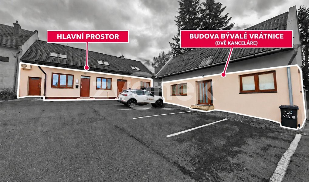 Pronájem komerčního prostoru, 164 m², Mladcová - Zlín, Zlín