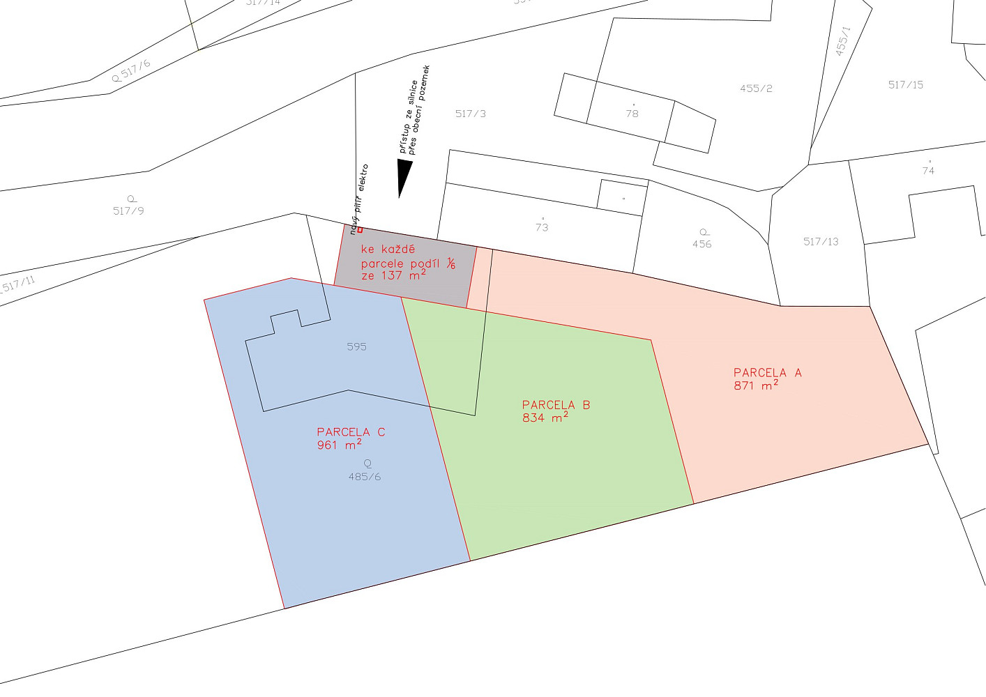 Prodej stavebního pozemku 2 666 m²